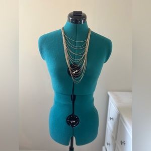 Layered Necklace (Gold Colour)